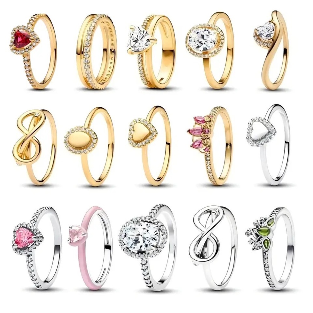 1pcs Pandora Ring 6,7,8,9 - Picture 11 of 16